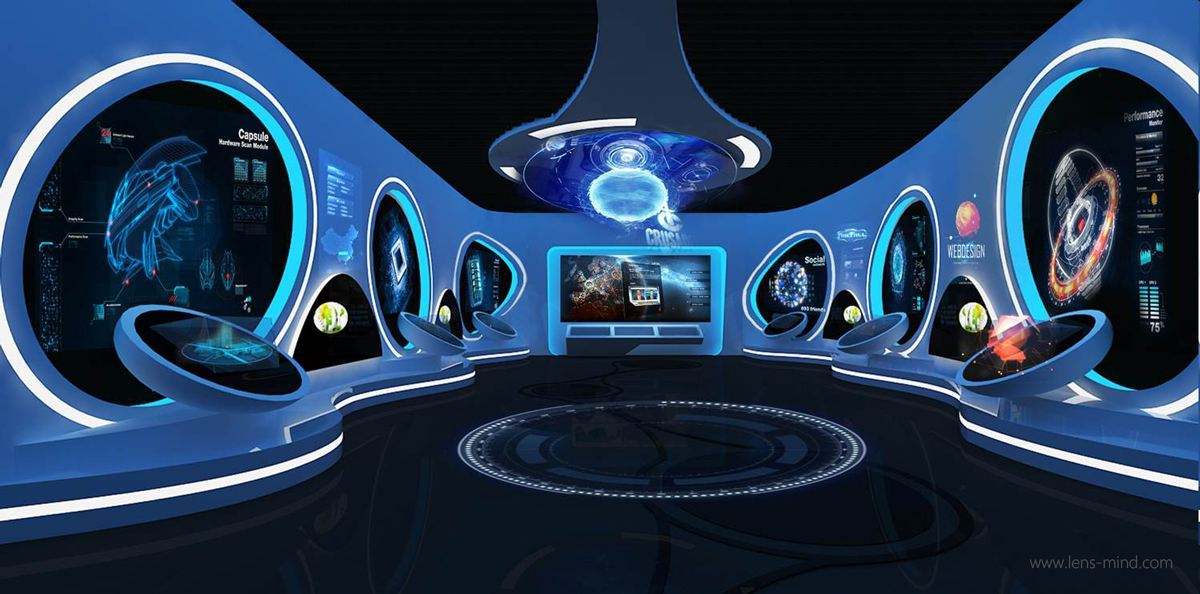 vr展览馆平面图（vr展览馆设计效果图）-