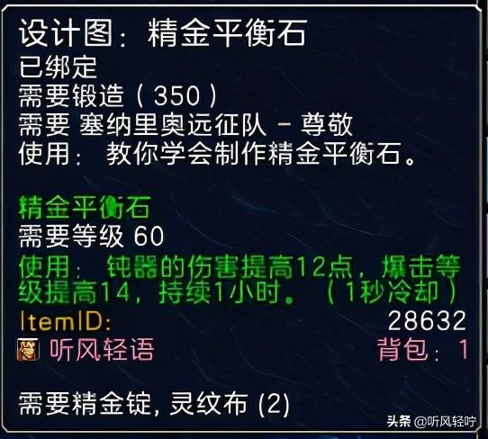 魔钢盾刺图纸哪里出（魔兽世界TBC锻造攻略）--第19张