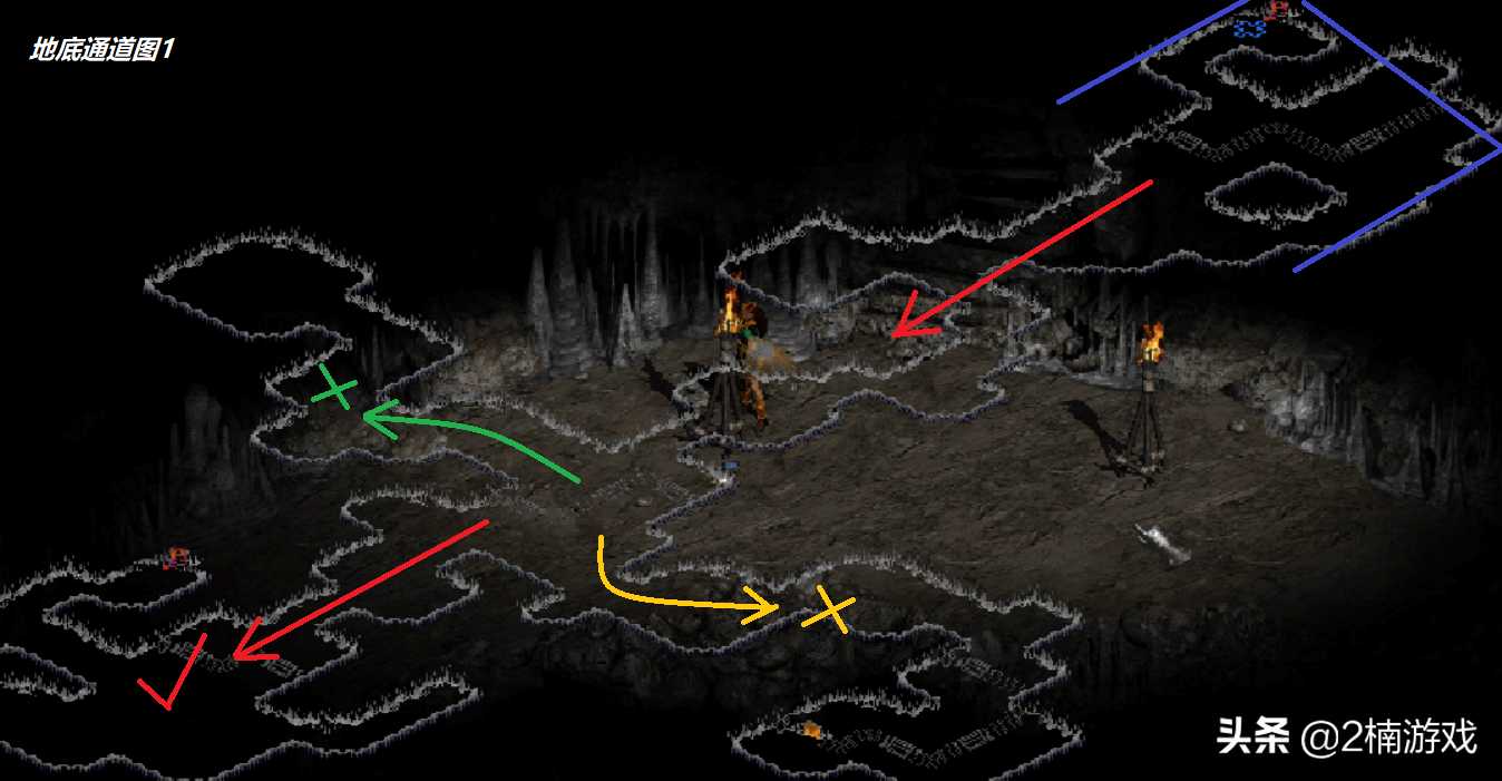 暗黑2石块旷野五个柱子顺序（暗黑破坏神2地图的奥秘）--第11张