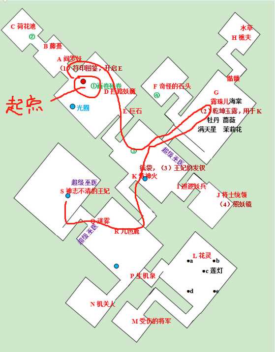 九色鹿下路线图（梦幻西游奇遇任务九色鹿下攻略）--第10张