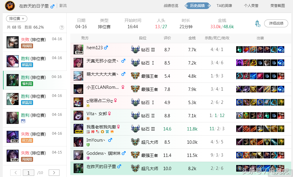 英雄联盟wegame怎么关闭战绩(wegame的使用方法介绍)--第4张