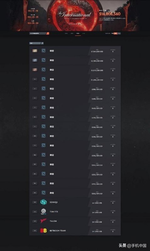 dota2冠军奖金多少（附Ti11国际邀请赛奖金分布图）--第2张