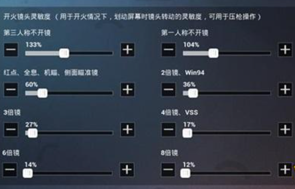 吃鸡压枪最稳灵敏度(和平精英最稳定的灵敏度设置分享)--第1张