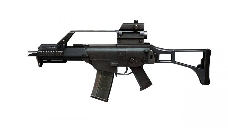 cf hk416怎么样（盘点穿越火线三款"机瞄"枪）--第2张