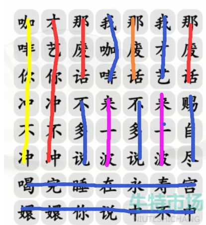 《汉字找茬王》四爷喝咖啡通关攻略