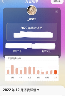 《淘宝》2022年人生账单查看方法