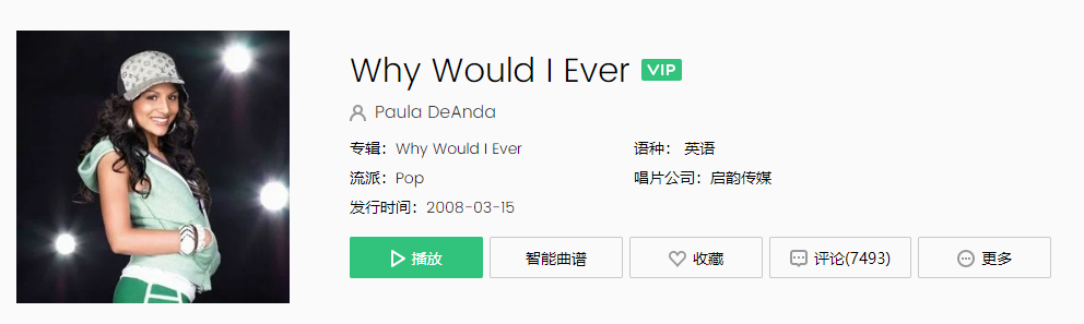 《抖音》Why Would I Ever歌曲介绍