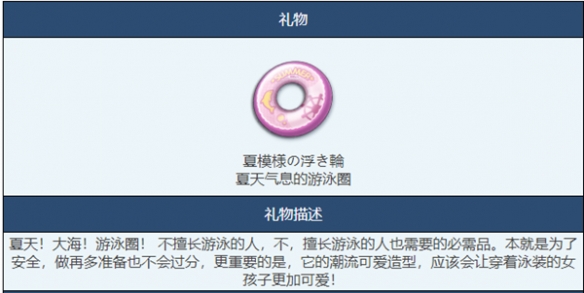 《蔚蓝档案》游泳圈物品图鉴介绍一览